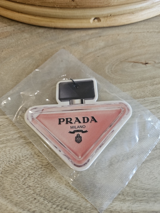 Prada Other - Prada Milano Pink Triangle Bottle Air Freshener
